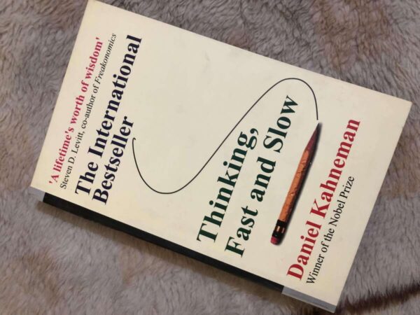 Thinking, Fast and Slow by Daniel Kahneman on cognitive biases and decision-making processes
