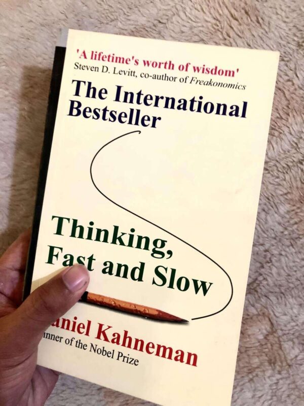 Thinking, Fast and Slow by Daniel Kahneman on cognitive biases and decision-making processes