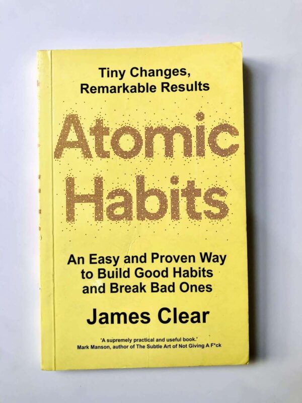 Atomic Habits by James Clear on effective habit formation for personal and professional growth