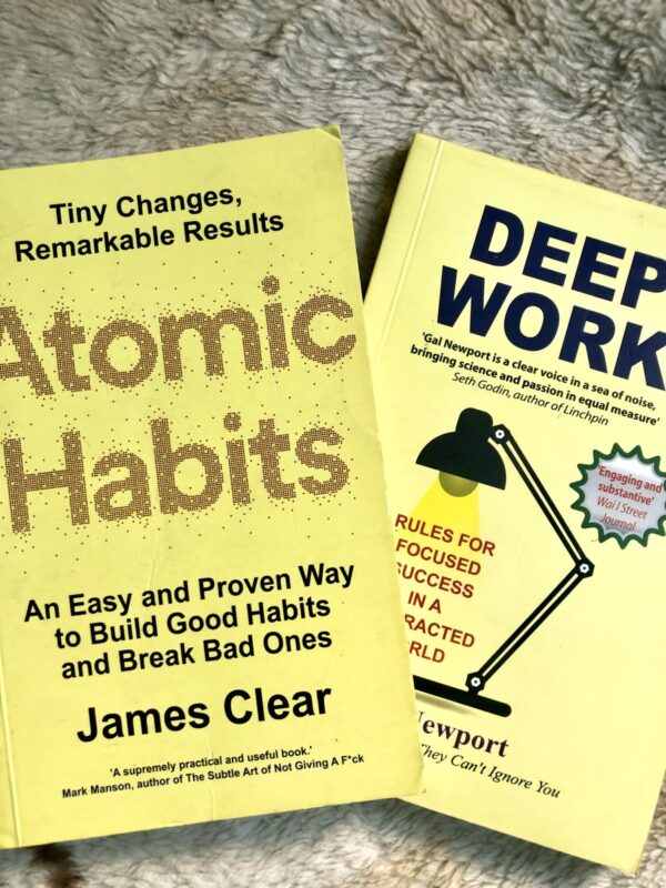 Deep Work by Cal Newport on focusing deeply in a distracted world