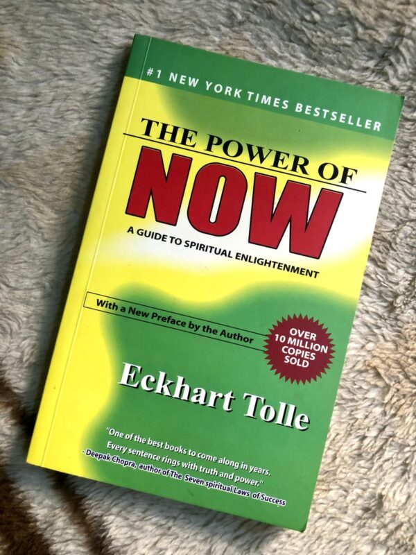 The Power of Now by Eckhart Tolle about mindfulness and living in the present