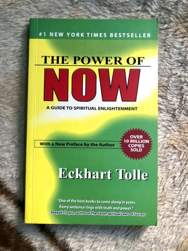 The Power of Now by Eckhart Tolle about mindfulness and living in the present
