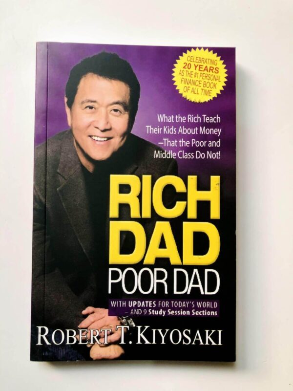 Rich Dad Poor Dad by Robert Kiyosaki on financial literacy and achieving financial independence