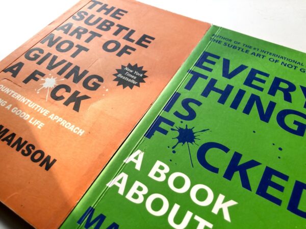 The Subtle Art of Not Giving a F*ck by Mark Manson on living authentically and letting go